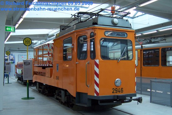 Turmtriebwagen Tu1.8 2946, MVG Museum,
09.03.2009; Foto:  Richard Feichtenschlager
