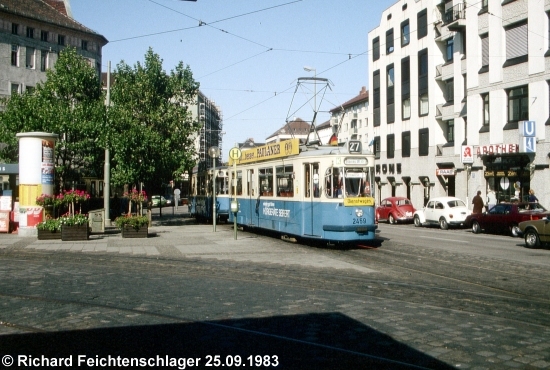 M4.65 2459 Linie 27, Harras, 25.09.1983; 
 Richard Feichtenschlager