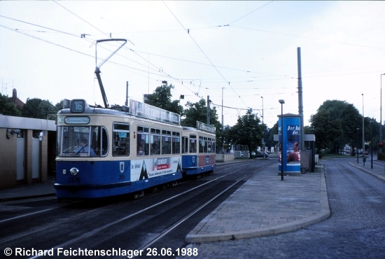 M5.65 2615 Linie 16 Ratzingerplatz, 26.06.1988;  Richard Feichtenschlager