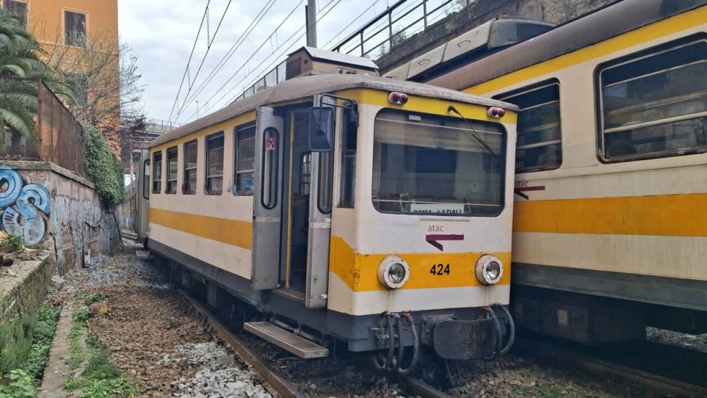 Unfall an der Station Ponte Casilino auf der Bahnstrecke Termini-Centocelle am 04.03.2026 (Foto Atac)
